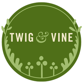 Twig and Vine Design Logo