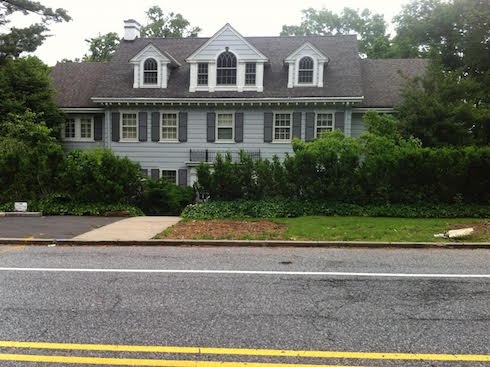 Montclair yard before landscape design plan