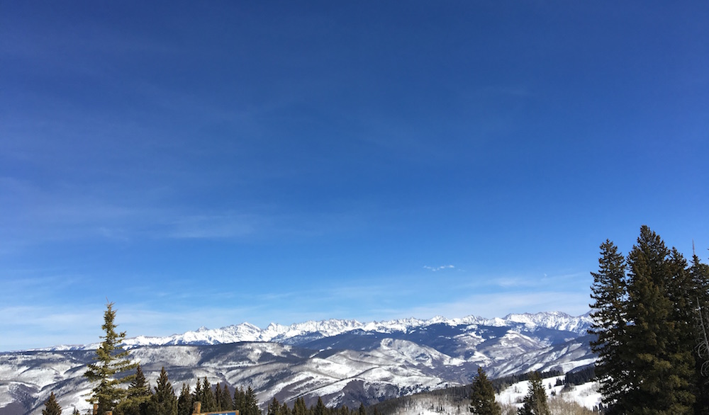 spring ski trip in Beaver Creek, Colorado