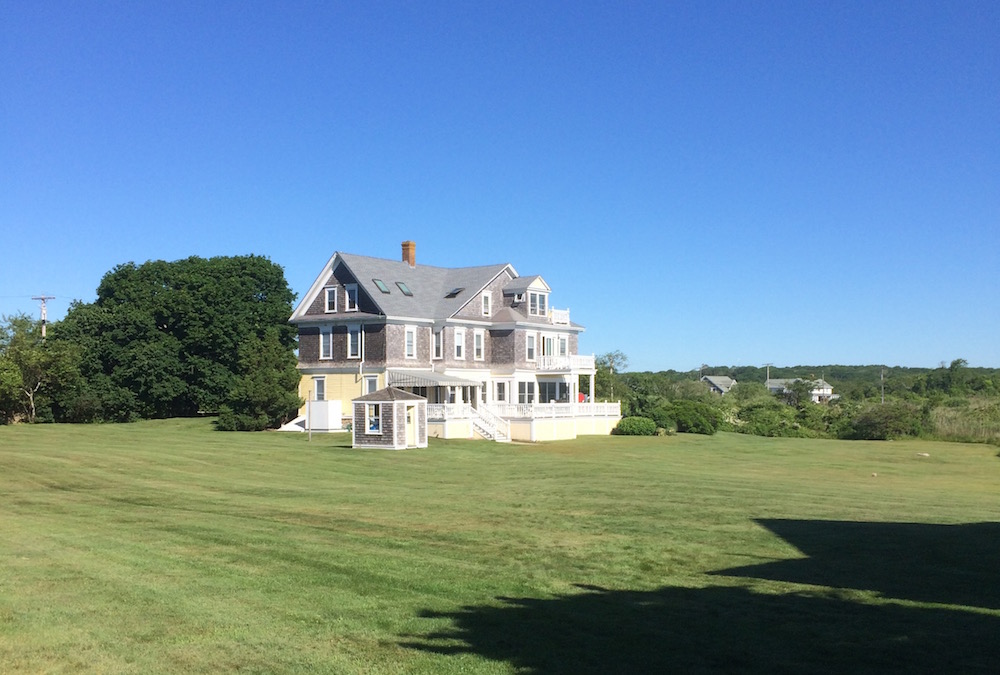 A Montclair NJ landscape designer spends the weekend in a luxury Westport MA home